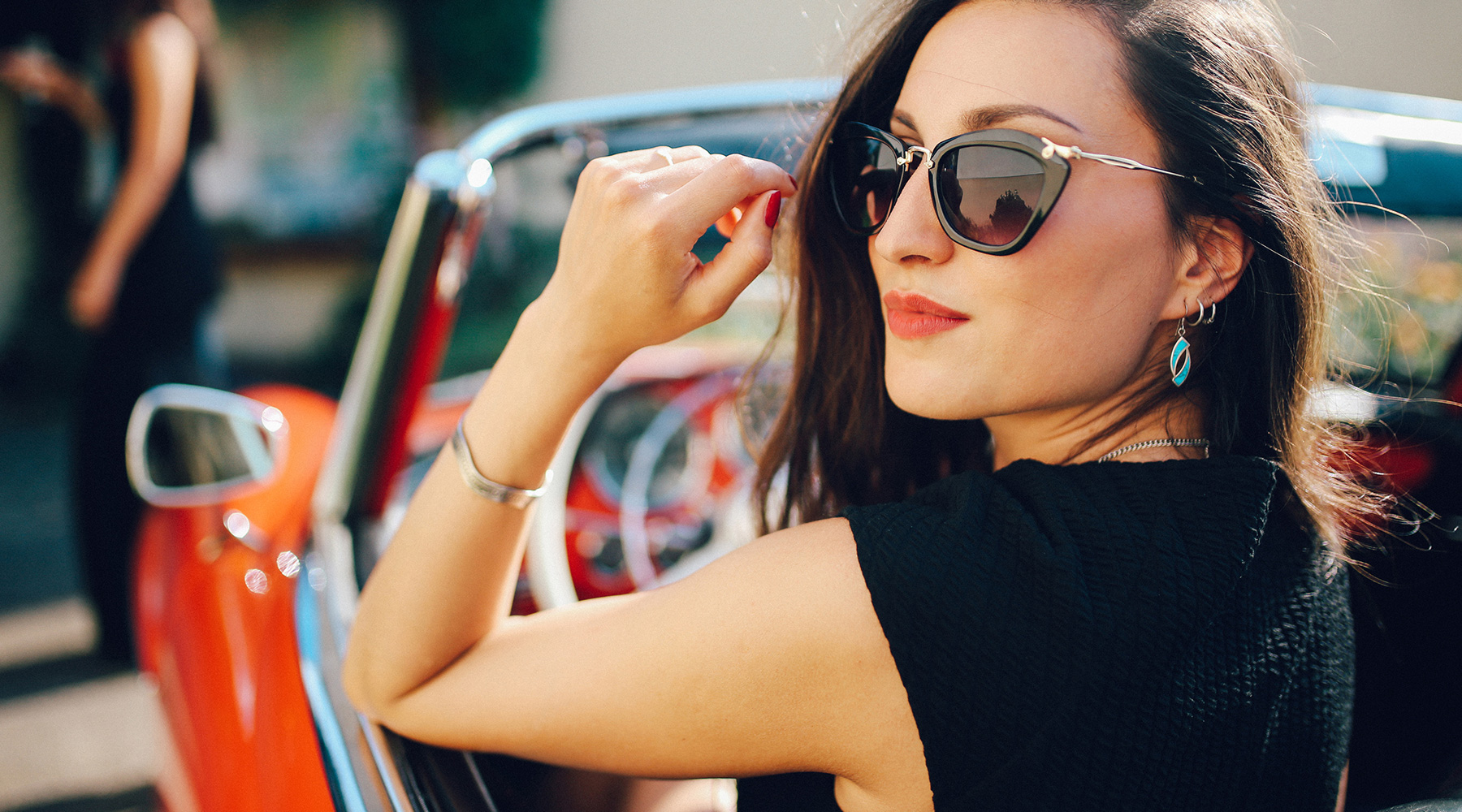 Girl in Car